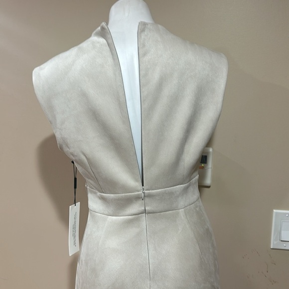 Calvin Klein suede midi dress - Picture 4 of 15